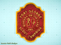 Click to enlarge 1989 Fort George Scout Campaign (Chenille)